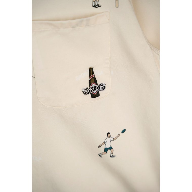 LAKOR - Sport-Cola Campingsport Short Sleeve Shirt - Star White