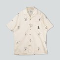 LAKOR - Sport-Cola Campingsport Short Sleeve Shirt - Star White