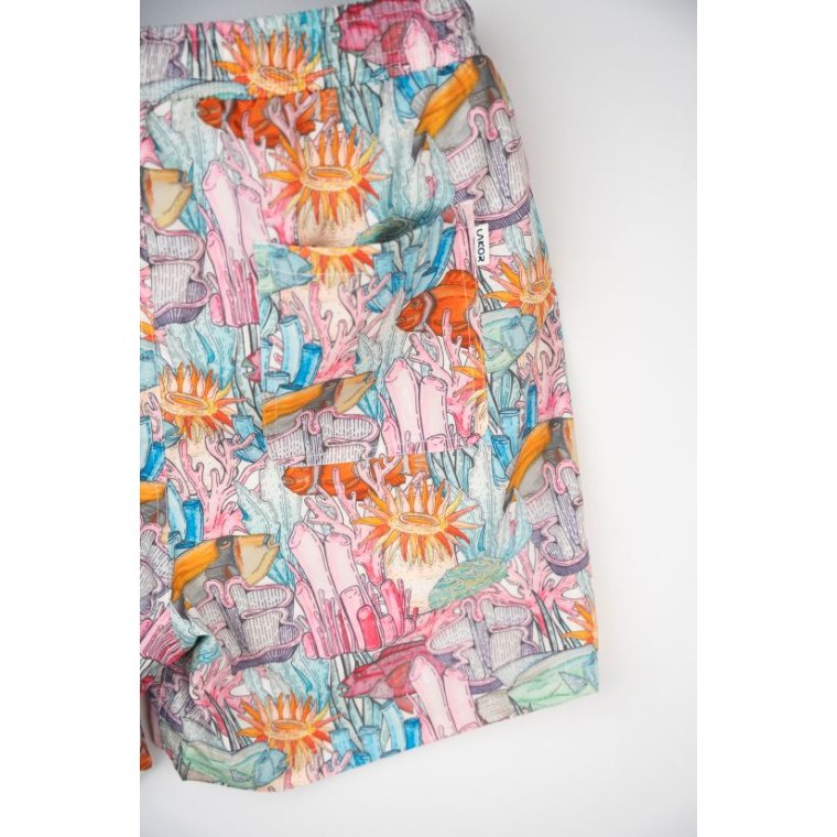 Lakor - The Underwater Garden Swim Shorts - Multicolor