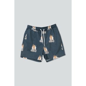 LAKOR - Save The Mermaids Swim Shorts - Midnight Navy