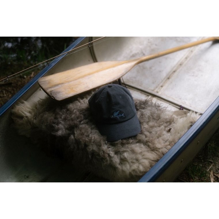 LAKOR - Fly Fish Courd Cap - Denim Blue