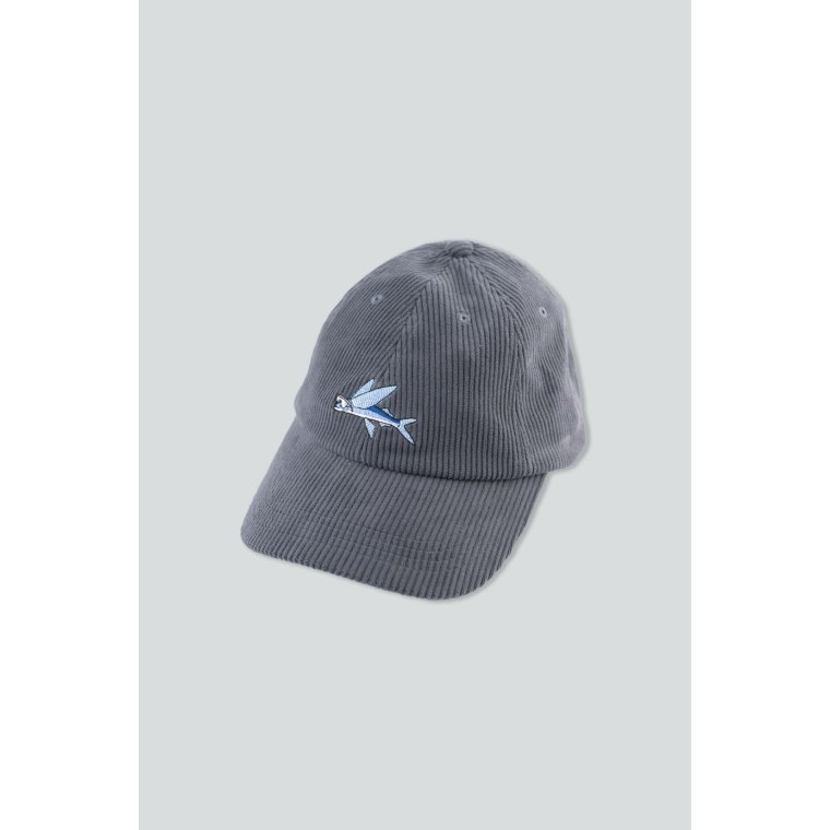 LAKOR - Fly Fish Courd Cap - Denim Blue
