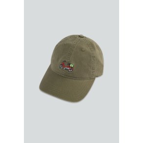 LAKOR - Red Maxi Cap - Army