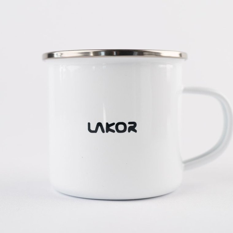 LAKOR - Flipping The Bird Enamel Mug