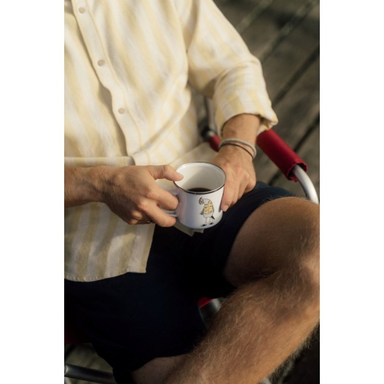 LAKOR - Flipping The Bird Enamel Mug