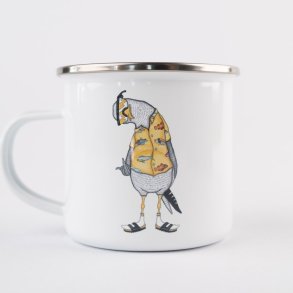 LAKOR - Flipping The Bird Enamel Mug