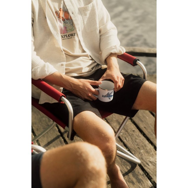 LAKOR - Fly Fish Enamel Mug