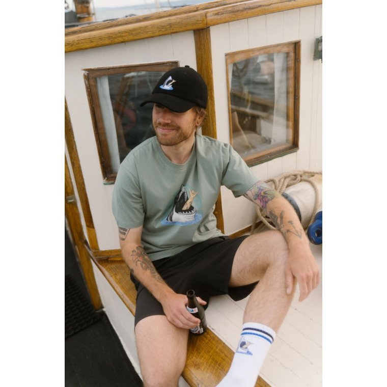 LAKOR - Shark Shaka Tennis Socks - White