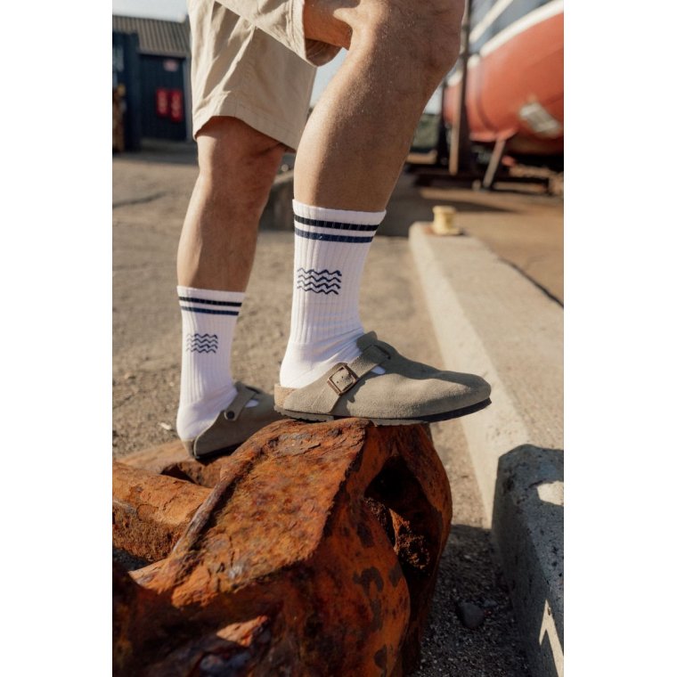 LAKOR - Seaway Tennis Socks - White