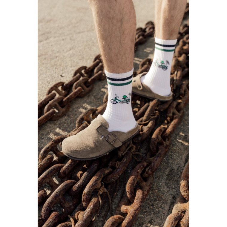 LAKOR - Forest Maxi Tennis Socks - White