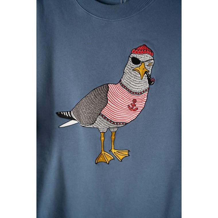 LAKOR - Seaborn Seagull Crewneck - Bering Sea