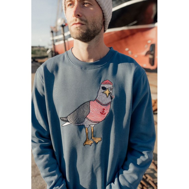 LAKOR - Seaborn Seagull Crewneck - Bering Sea