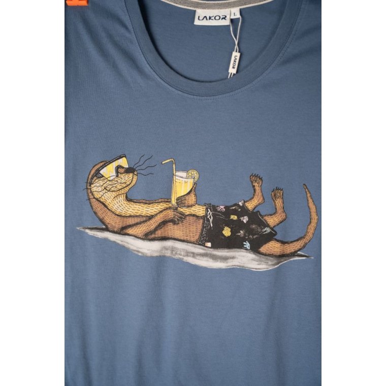 LAKOR - An Otter Vacation T-shirt - Bering Sea