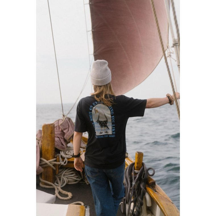 LAKOR - Back Flipping T-shirt - Moonless Night