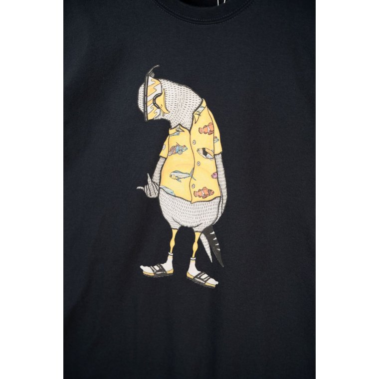 LAKOR - Flipping The Bird T-shirt - Moonless Night