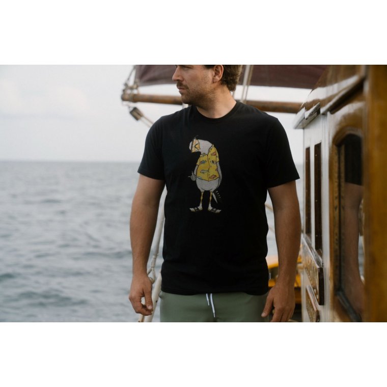 LAKOR - Flipping The Bird T-shirt - Moonless Night