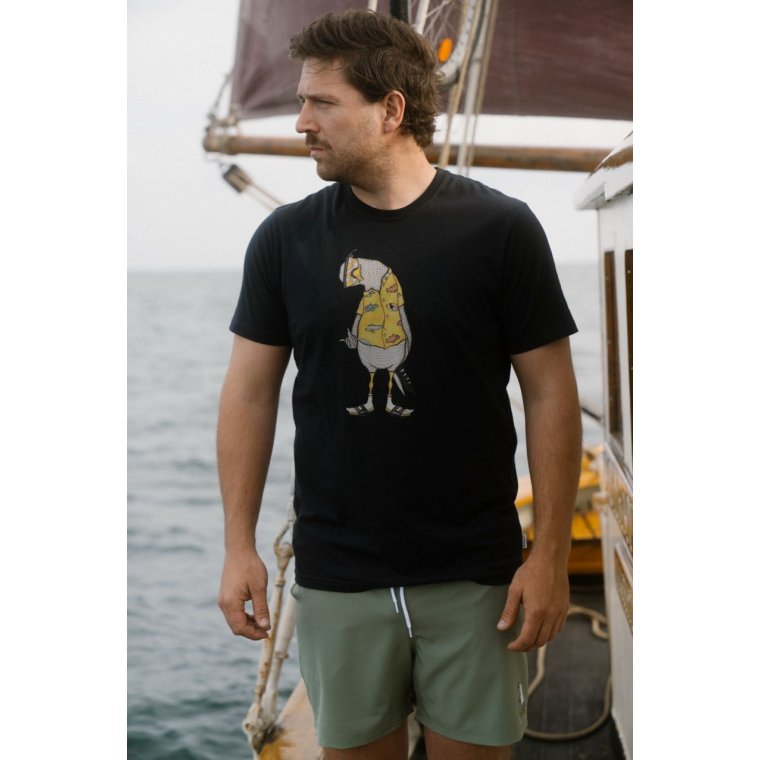 LAKOR - Flipping The Bird T-shirt - Moonless Night