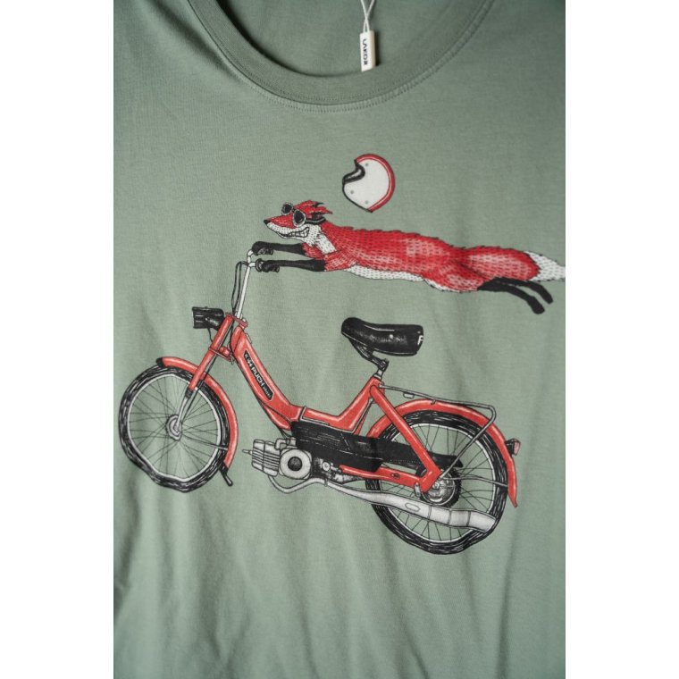 LAKOR - Foxtail T-shirt - Sea Spray