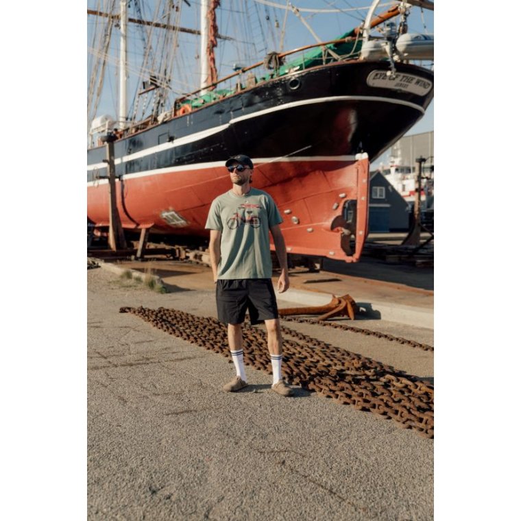 LAKOR - Foxtail T-shirt - Sea Spray