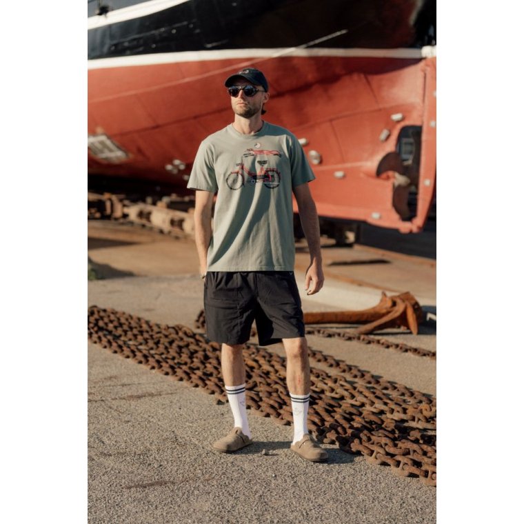 LAKOR - Foxtail T-shirt - Sea Spray