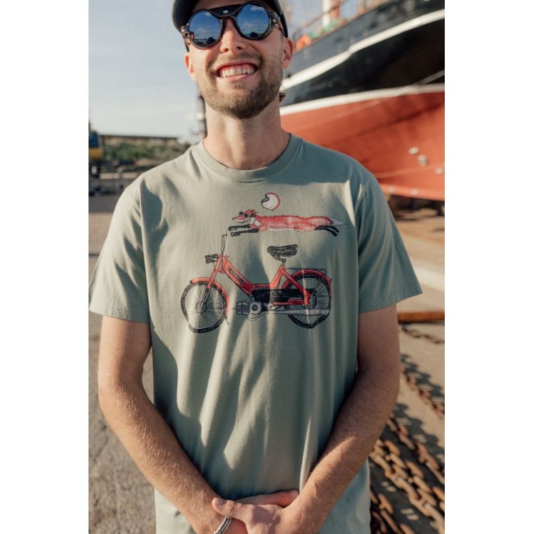 LAKOR - Foxtail T-shirt - Sea Spray