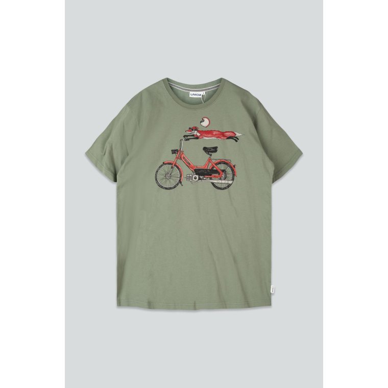 LAKOR - Foxtail T-shirt - Sea Spray