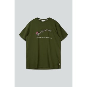 LAKOR - Lakridspibe T-shirt - Rifle Green