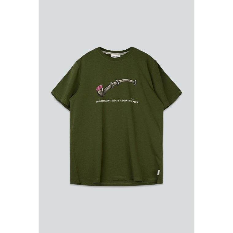LAKOR - Lakridspibe T-shirt - Rifle Green