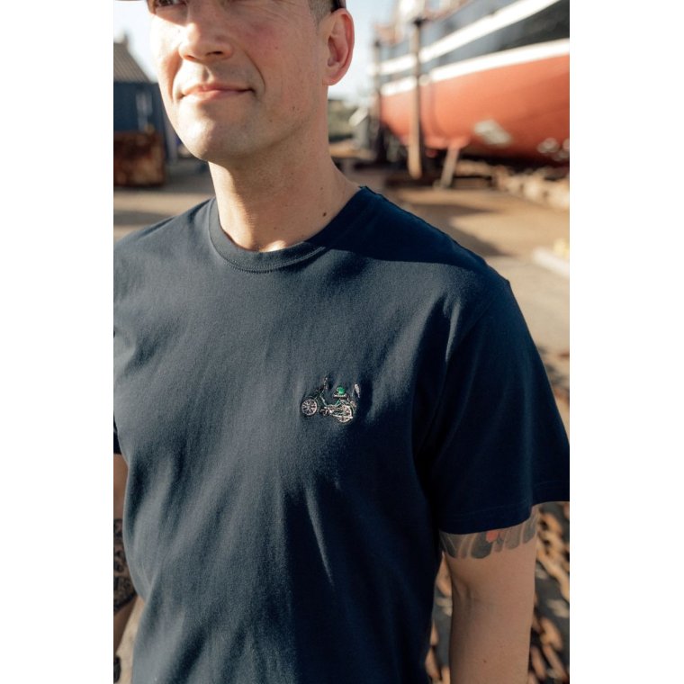 LAKOR - Mini Forest Maxi T-shirt - Blueberry