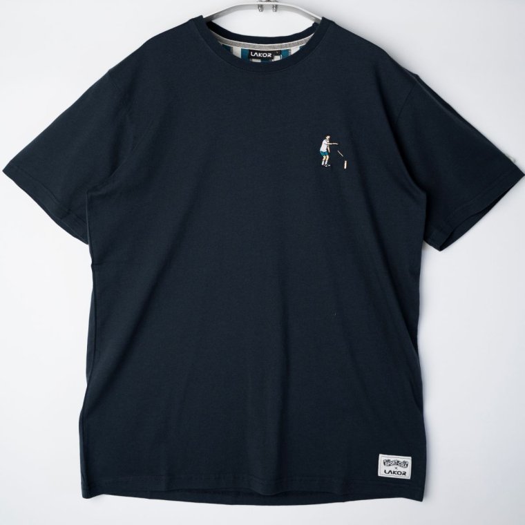 LAKOR - Mini Kubb Player T-shirt - Blueberry