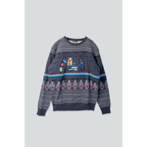 LAKOR - Christmas Sweater Puch - Dark Navy