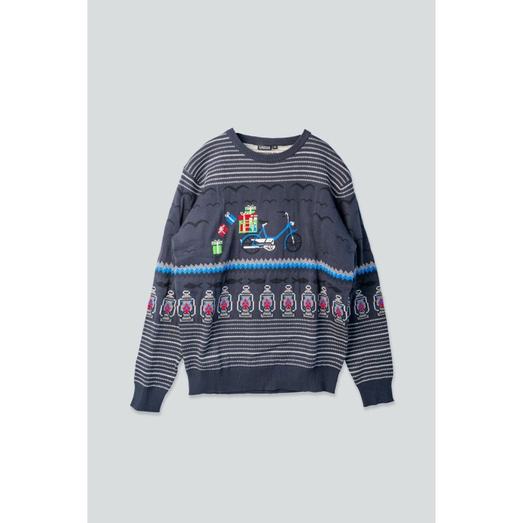 LAKOR - Christmas Sweater Puch - Dark Navy
