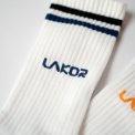 LAKOR - Logo Socks 3-pack - White