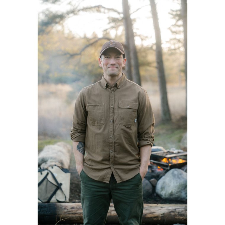 LAKOR - Beaver Timber Courd Cap - Chocolate Brown