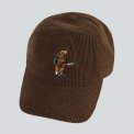 LAKOR - Beaver Timber Courd Cap - Chocolate Brown