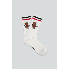 LAKOR - Lazy Lumber Socks - White