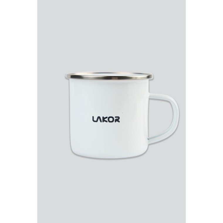 LAKOR - Red Maxi Enamel Mug