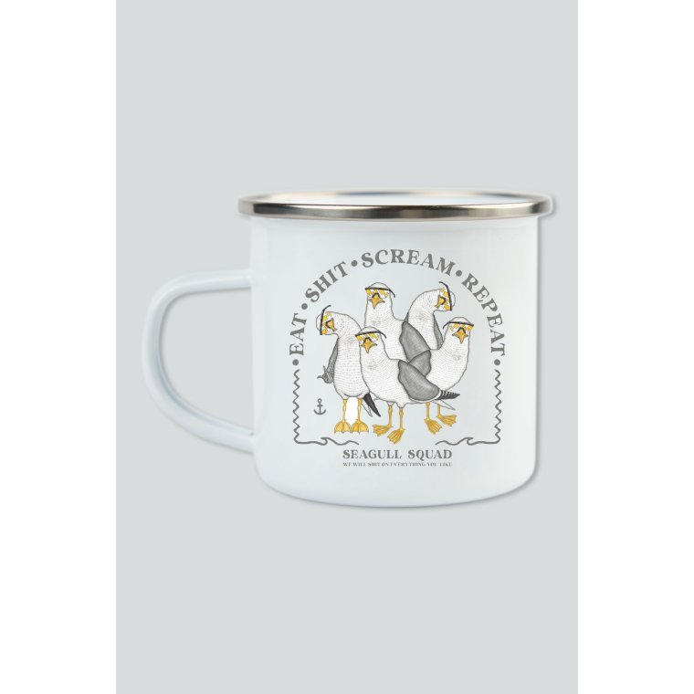 LAKOR - Seagull Squad Enamel Mug