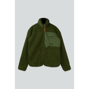 LAKOR - Bear Sherpa Jacket - Riffle Green
