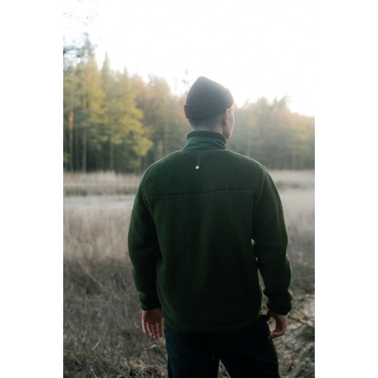 LAKOR - Bear Sherpa Jacket - Riffle Green