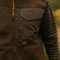 LAKOR - Bear Sherpa Vest - Coffee Bean