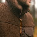 LAKOR - Bear Sherpa Vest - Coffee Bean