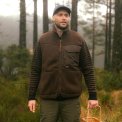 LAKOR - Bear Sherpa Vest - Coffee Bean