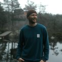 LAKOR - Mushroom Trio Crewneck - Insignia Blue