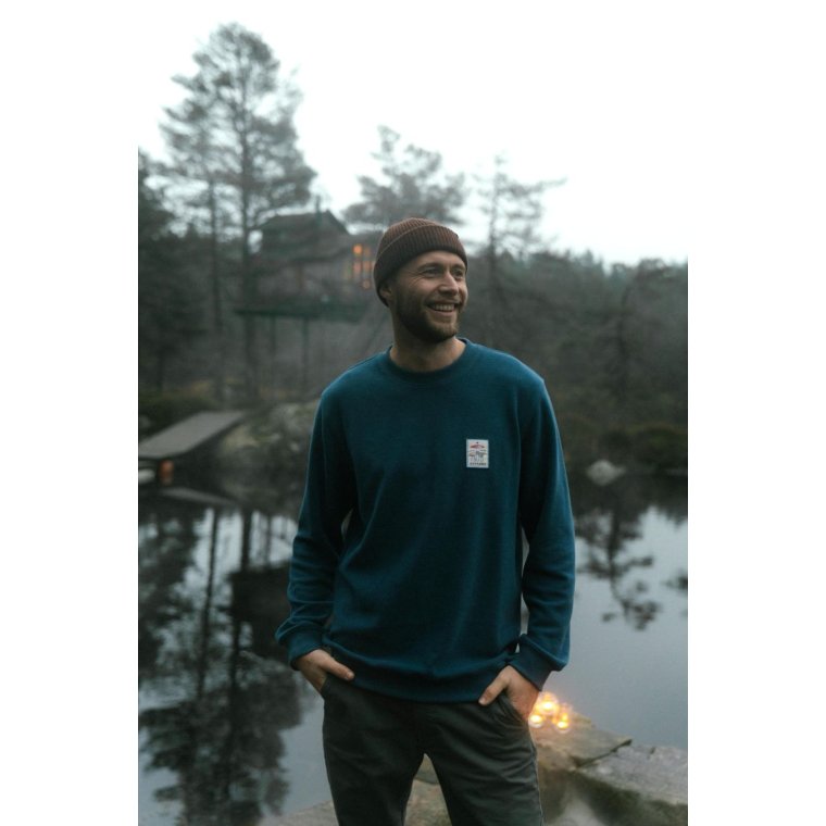 LAKOR - Mushroom Trio Crewneck - Insignia Blue