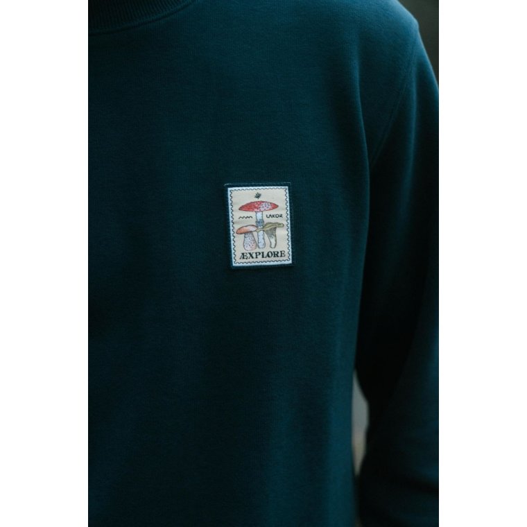 LAKOR - Mushroom Trio Crewneck - Insignia Blue