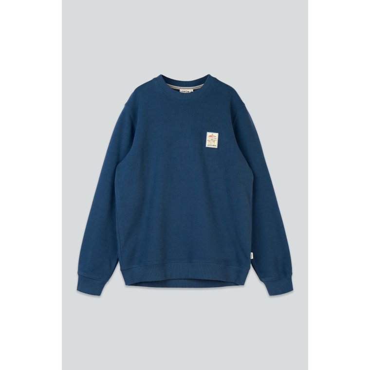 LAKOR - Mushroom Trio Crewneck - Insignia Blue