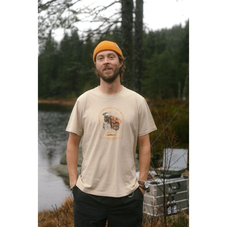 LAKOR - Hike Stretch T-shirt - White Pepper