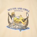 LAKOR - Net Fix and Chill T-shirt - White Pepper