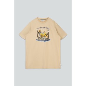 LAKOR - Net Fix and Chill T-shirt - White Pepper